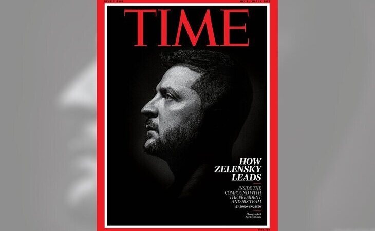 Zelenski, portada de la revista Time