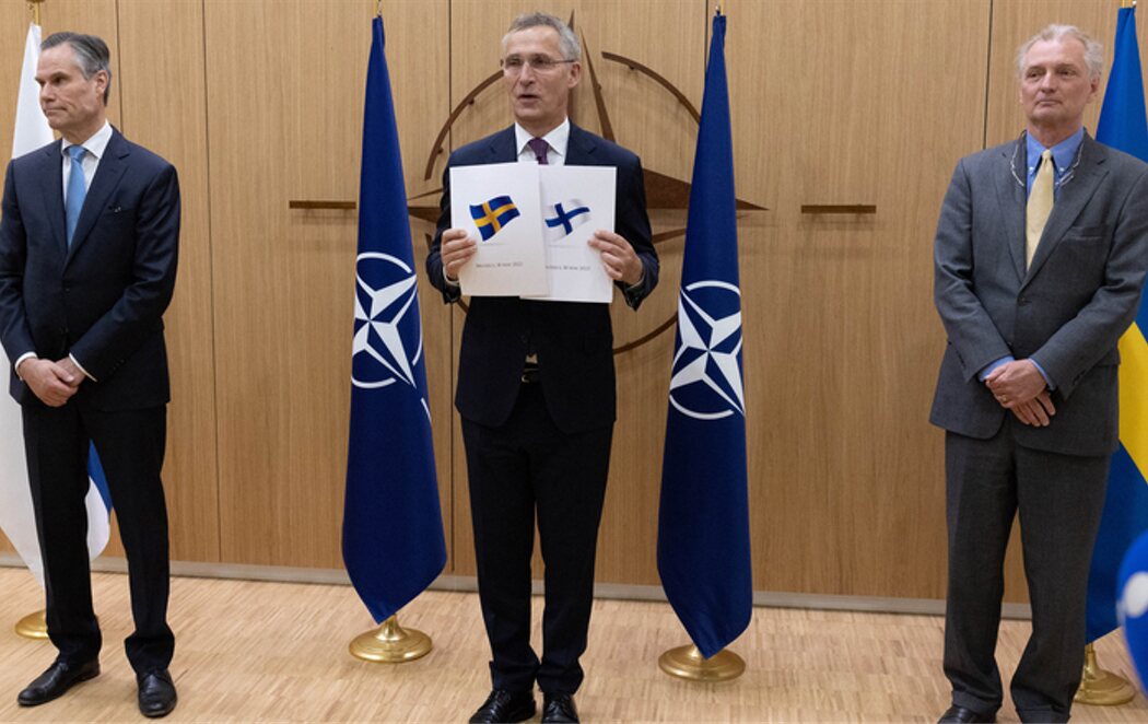 Suecia y Finlandia entregan a la OTAN su solicitud de ingreso en la Alianza