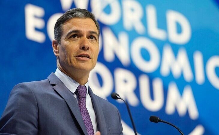 Pedro Sánchez advierte en el Foro de Davos: "Putin está atacando también los valores de la Unión Europea"