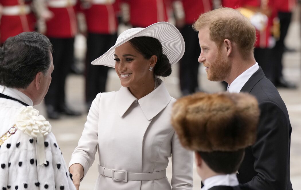 La reaparición de Harry y Meghan en las celebraciones por el Jubileo de Platino de la reina Isabel II