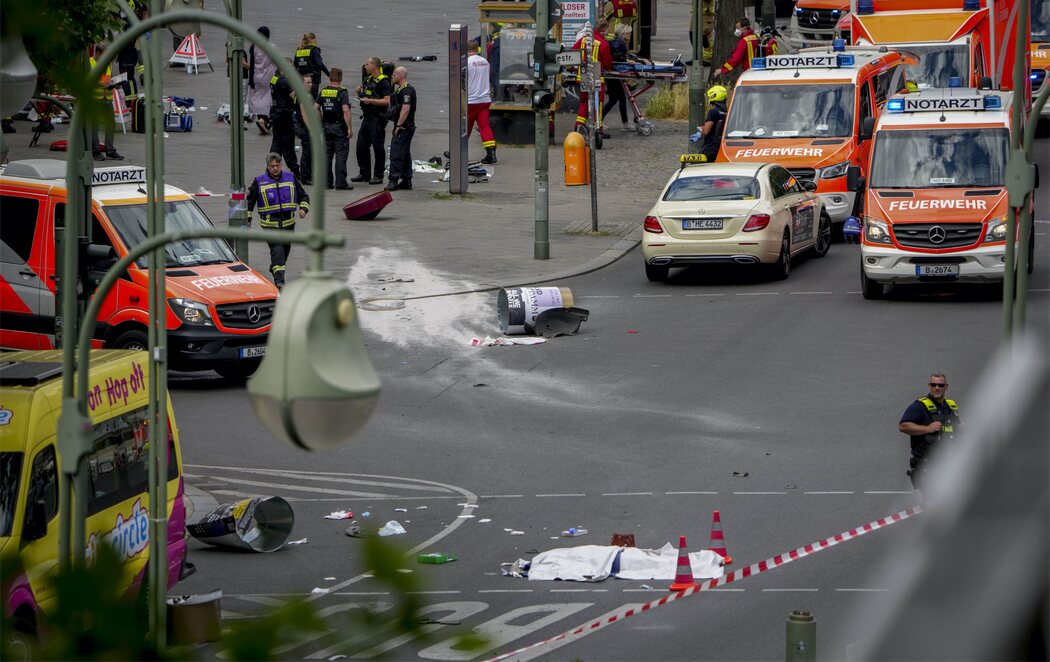 Atropello múltiple en Berlin: un muerto y ocho heridos