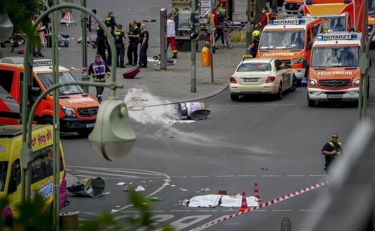 Atropello múltiple en Berlin: un muerto y ocho heridos