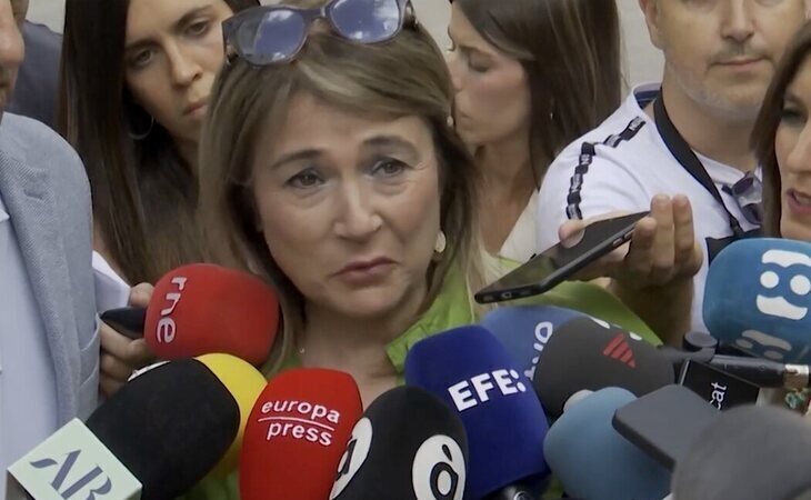 La madre de Marta Calvo, en el arranque del juicio: "Espero justicia por mi hija y por todas"
