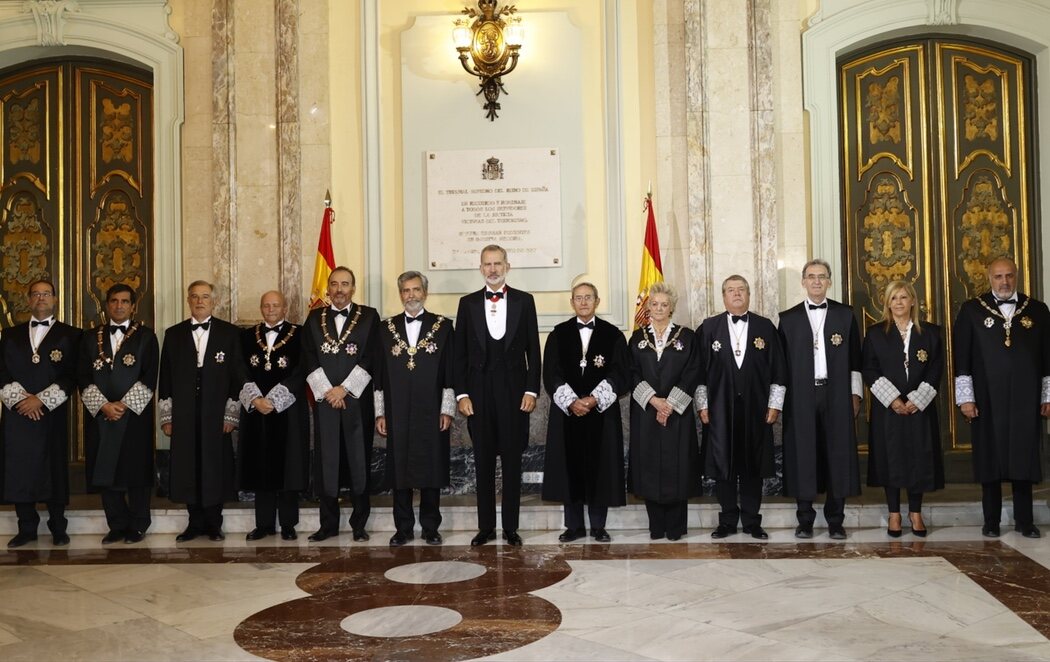 El rey Felipe VI preside la apertura del Año Judicial