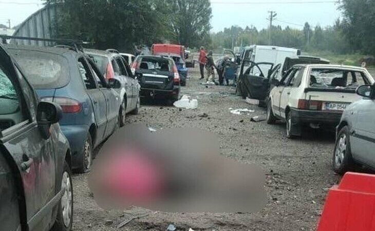 Al menos 25 muertos y 62 heridos en un ataque a un convoy humanitario en Zaporiyia