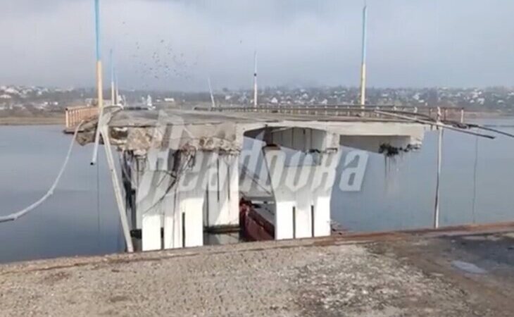 Colapsa el puente que comunicaba Jersón con los territorios ocupados por Rusia