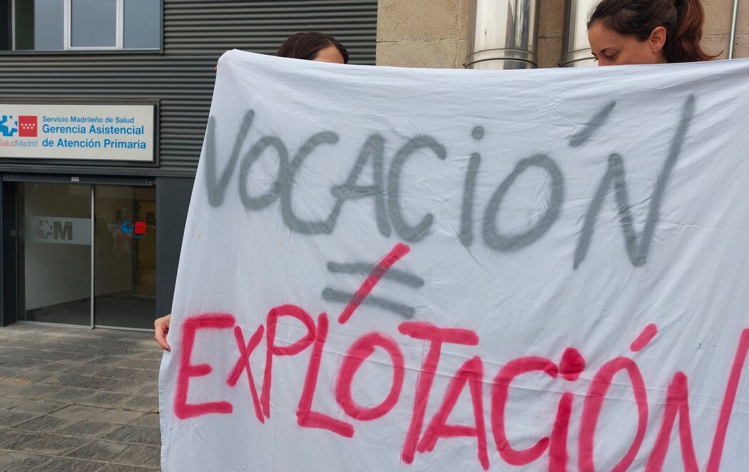 La Atención Primaria arranca una huelga indefinida de médicos de familia y pediatras en Madrid