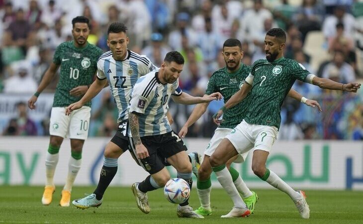 Arabia Saudí gana a la Argentina de Messi en el Mundal de Qatar