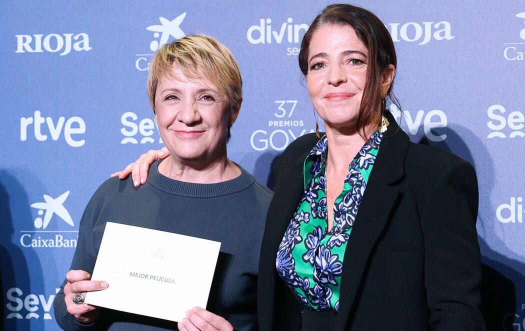 Las actrices Blanca Portillo y Nora Navas leen la lista de nominados a los Goya 2023