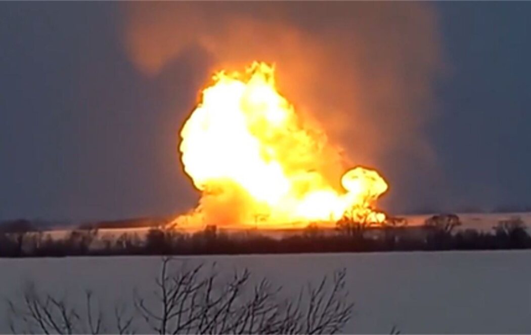 La explosión e incendio de un gasoducto ruso que suministra gas a Europa a través de Ucrania deja tres muertos