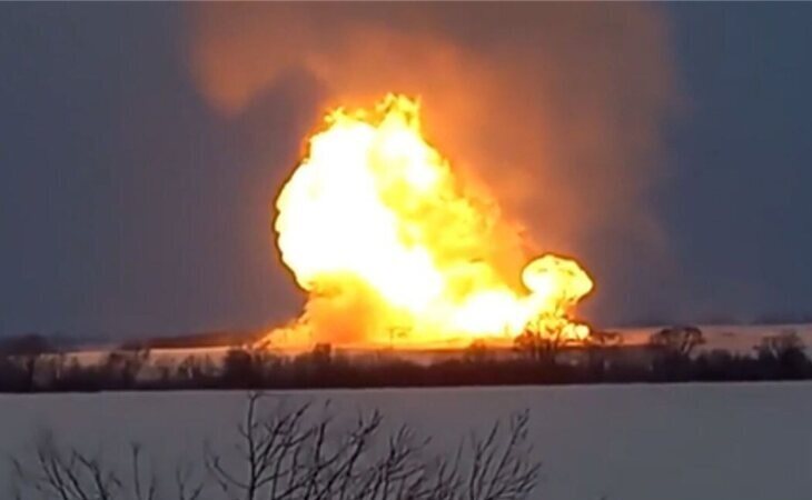 La explosión e incendio de un gasoducto ruso que suministra gas a Europa a través de Ucrania deja tres muertos