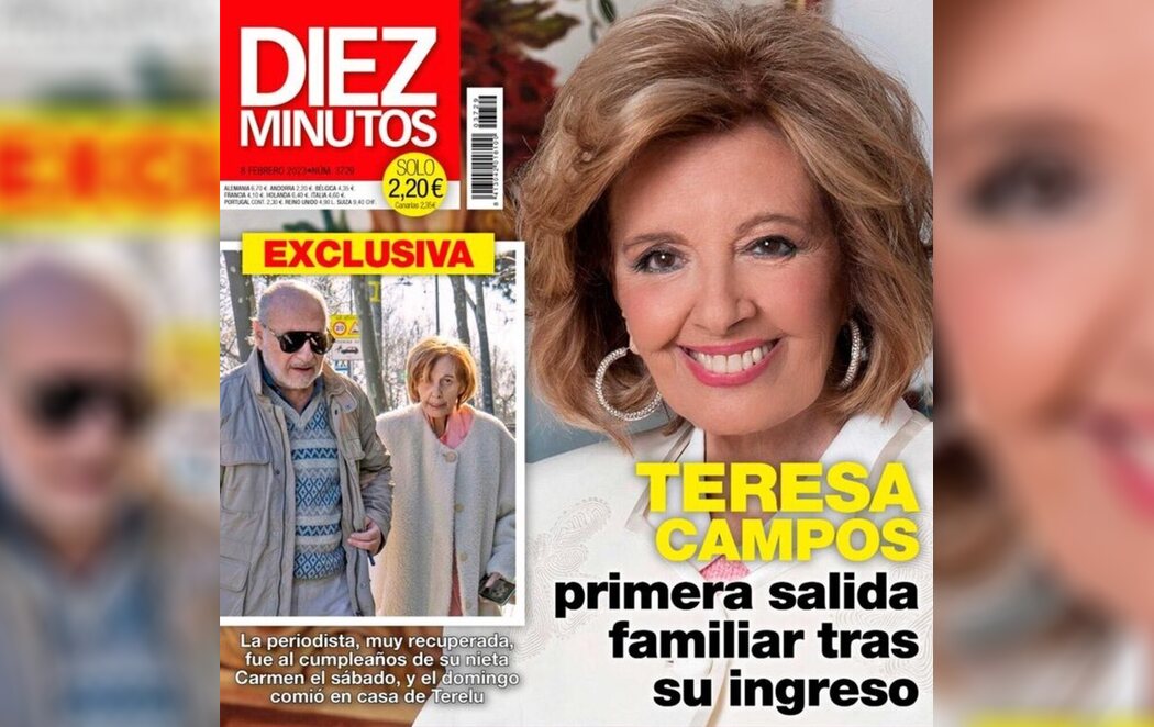 El impactante deterioro físico de María Teresa Campos tras su ingreso hospitalario