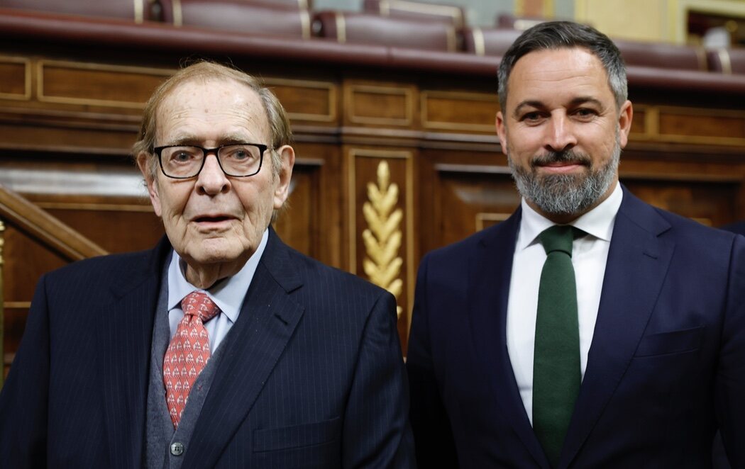 Ramón Tamames se presenta como candidato a la presidencia del Gobierno en la moción de censura de VOX contra Pedro Sánchez