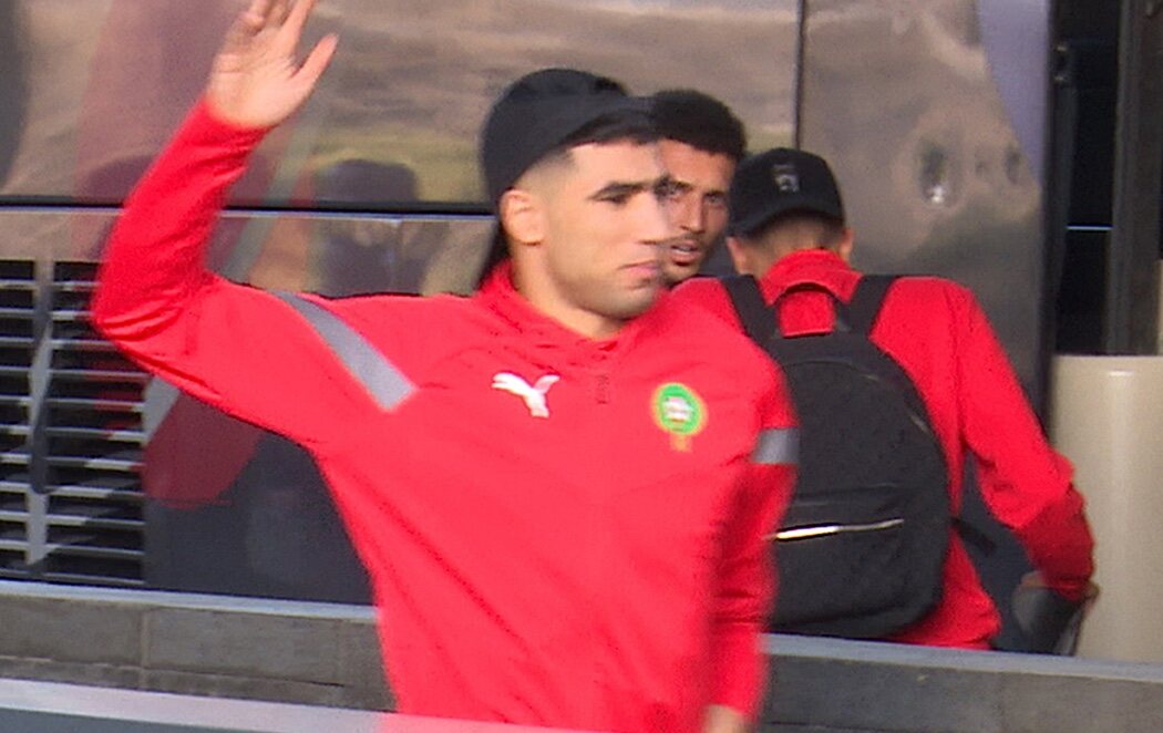 Achraf Hakimi reaparece en España tras su imputación por violación y su separación de Hiba Abouk