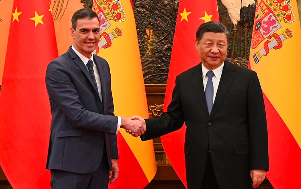 Pedro Sánchez defiende el plan de paz de Zelenski ante Xi Jinping, en China