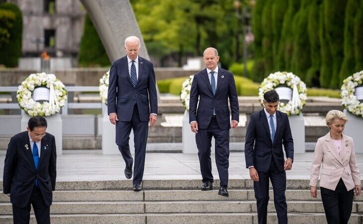 Arranca la cumbre del G7 en Hiroshima con los objetivos lograr un frente común frente a Rusia