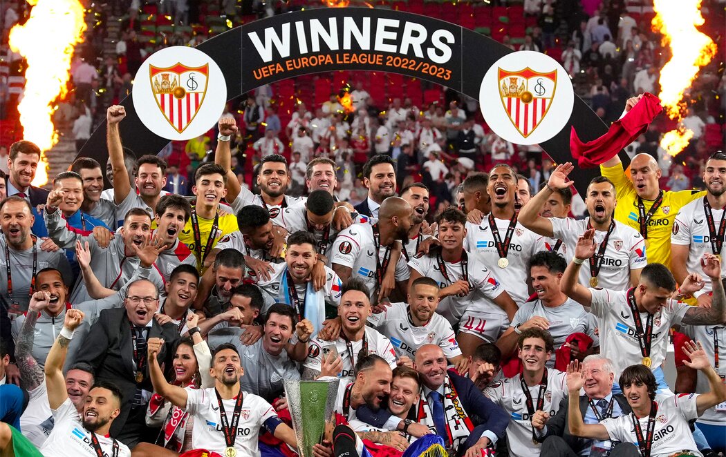 El Sevilla gana su séptima Europa League tras vencer a la Roma