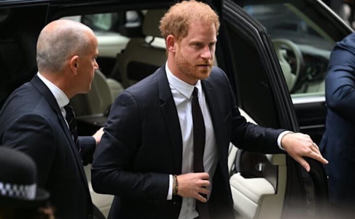 El príncipe Harry testifica en el juicio contra el tabloide británico Daily Mail