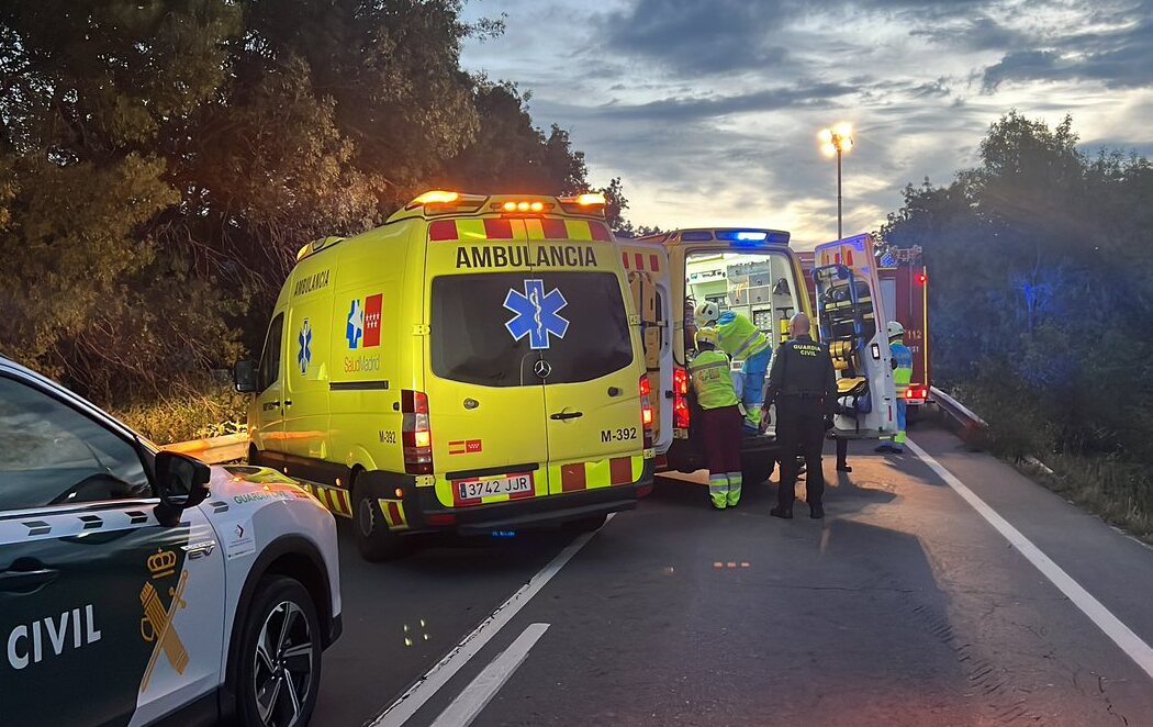 Mueren cuatro mujeres, tres de ellas menores de edad, en un accidente de tráfico en Collado Villalba, Madrid