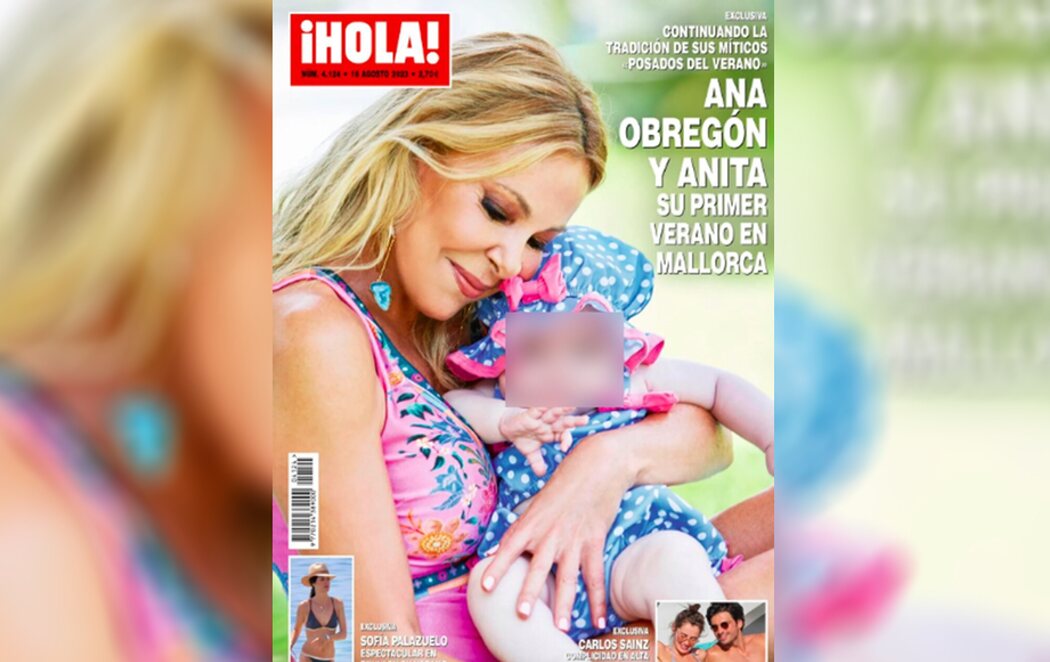 Ana Obregón recupera su tradicional posado veraniega junto a su hija-nieta, Ana Sandra