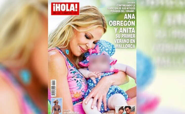 Ana Obregón recupera su tradicional posado veraniega junto a su hija-nieta, Ana Sandra