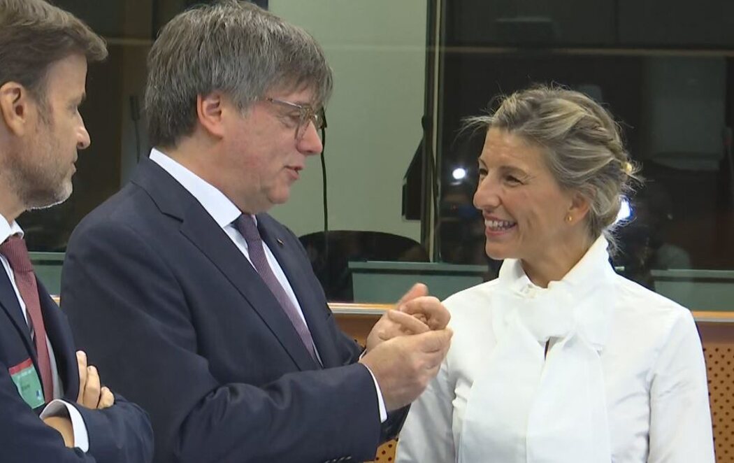 Yolanda Díaz y Carles Puigdemont se reúnen en Bruselas para abordar la investidura