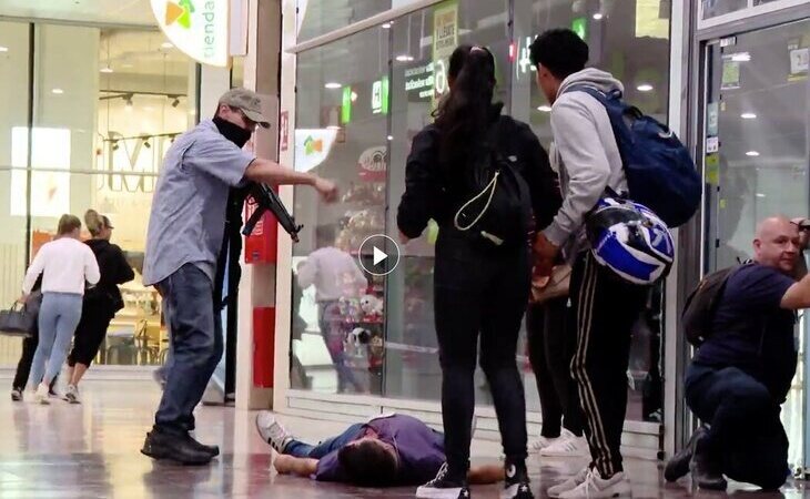 Simulacro de atentado en la estación de Sants de Barcelona