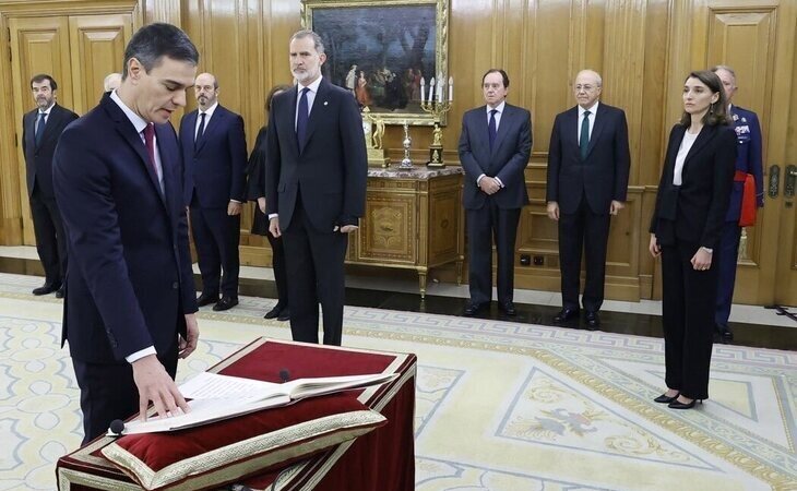 Pedro Sánchez promete su tercer mandato como presidente del Gobierno