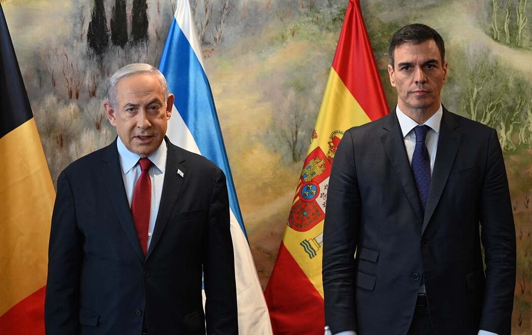 Pedro Sánchez se reúne con Netanyahu en Israel: "Debemos parar urgentemente la catástrofe humanitaria"