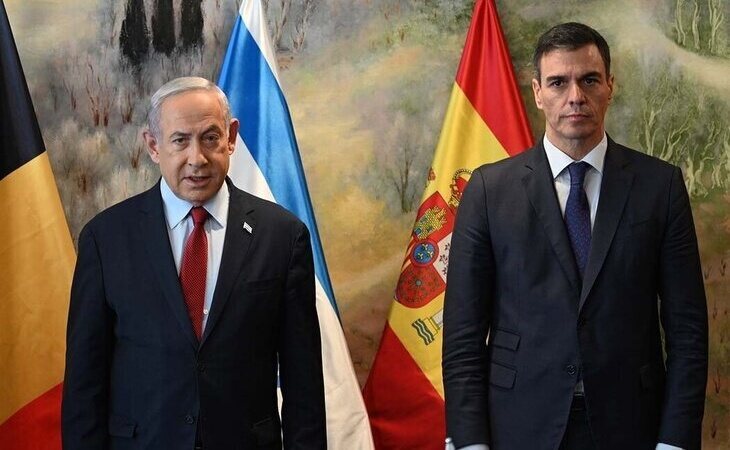 Pedro Sánchez se reúne con Netanyahu en Israel: "Debemos parar urgentemente la catástrofe humanitaria"