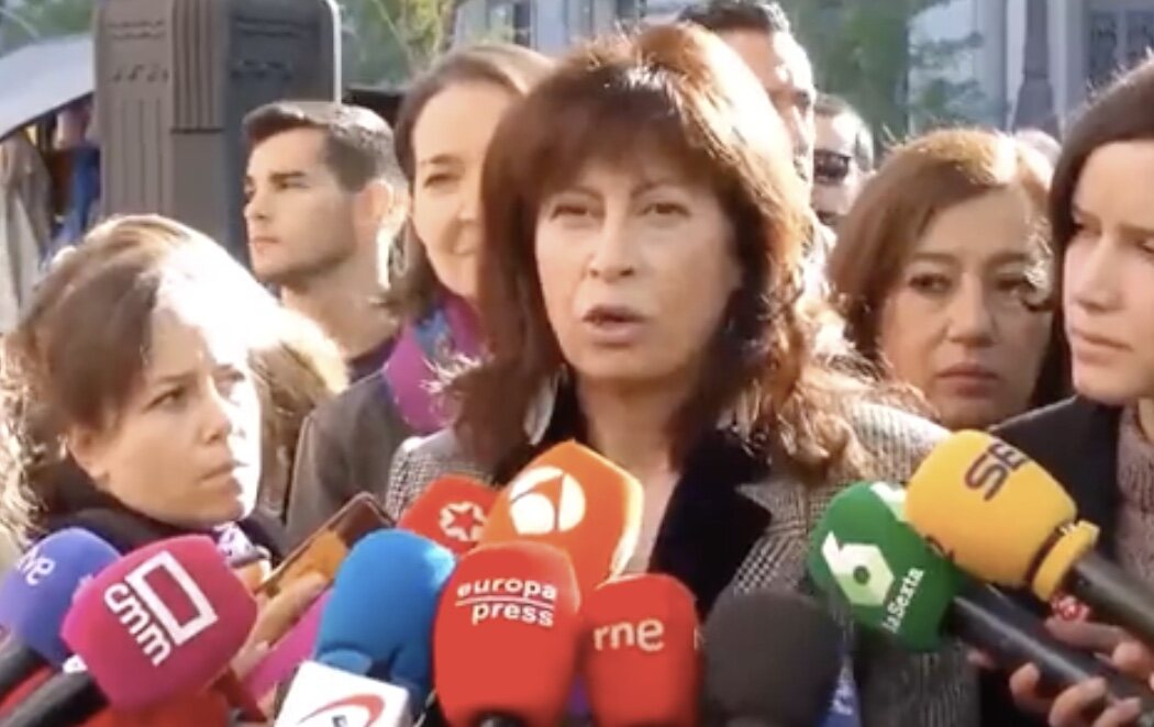 La ministra de Igualdad, Ana Redondo, llama a la "unidad" en el 25N: "Estar divididas es una baza para VOX"