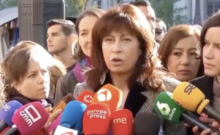 La ministra de Igualdad, Ana Redondo, llama a la "unidad" en el 25N: "Estar divididas es una baza para VOX"