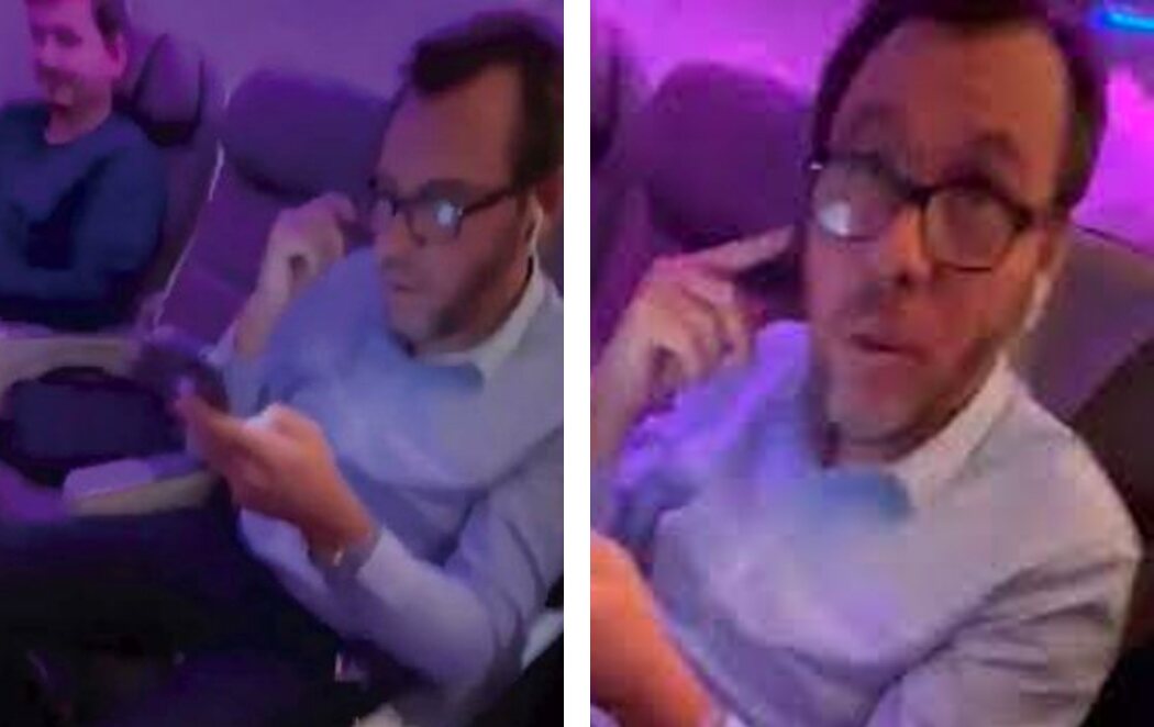 Óscar Puente, de nuevo increpado en un avión volando a Bruselas: "¡Traidor!"