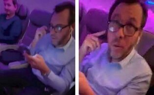 Óscar Puente, de nuevo increpado en un avión volando a Bruselas: "¡Traidor!"