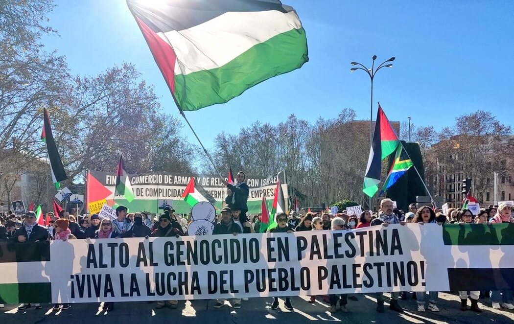 Manifestaciones por toda España exigen "el fin del genocidio en Palestina"