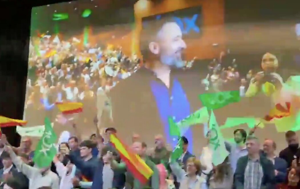 Abascal, reelegido presidente de VOX por cuatro años con candidatura única: "No estamos en declive"