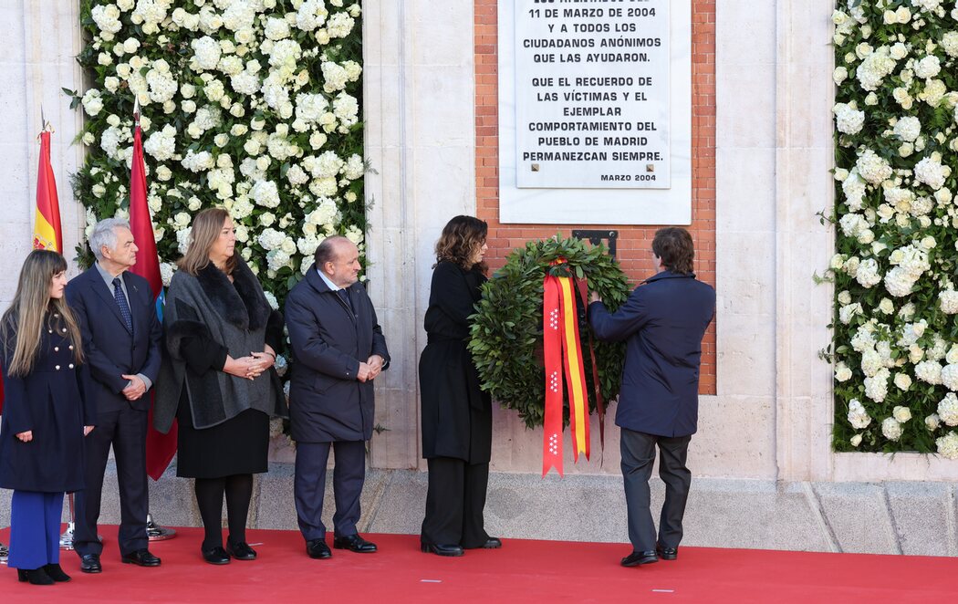 Homenaje a las víctimas del 11M en el 20 aniversario del atentado