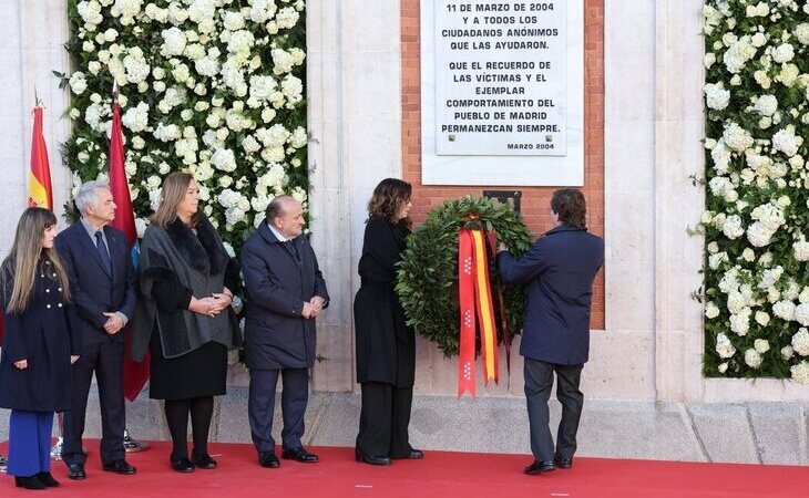 Homenaje a las víctimas del 11M en el 20 aniversario del atentado