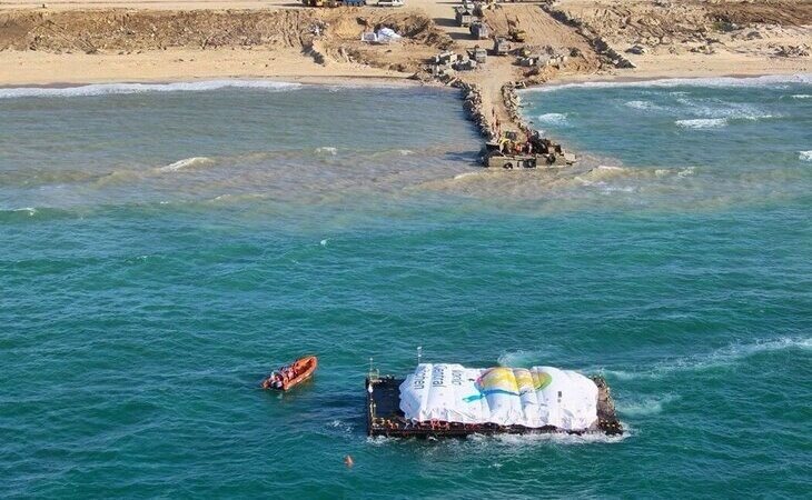 Open Arms finaliza el desembarco de 200 toneladas de comida en la Franja de Gaza