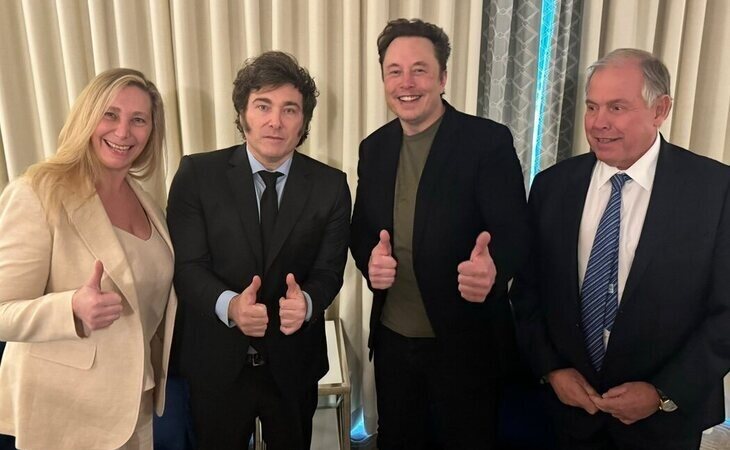 Elon Musk se reúne con Milei y le muestra su apoyo: "Recomiendo invertir en Argentina"