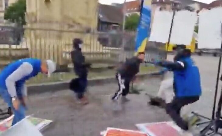 Varios heridos en un ataque con un cuchillo en la plaza central de Mannheim (Alemania)