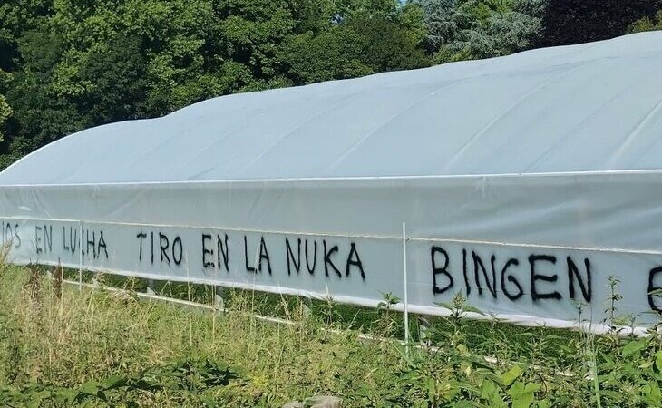 Encuentran pintadas con amenazas contra el nuevo consejero de Seguridad vasco: "Tiro en la nuca, ten cuidado"