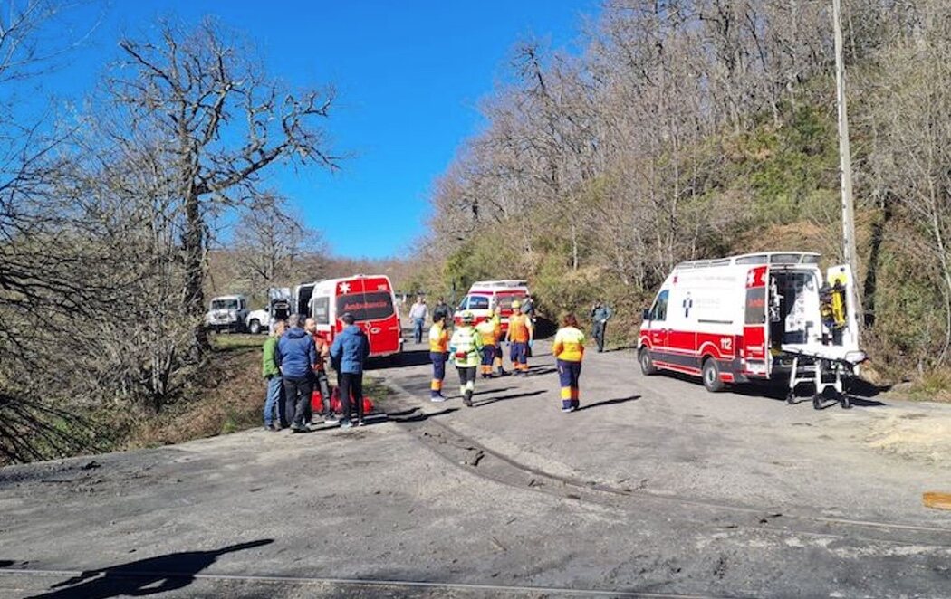Cinco trabajadores muertos y cuatro heridos en la explosión de una mina en Cerredo (Asturias)