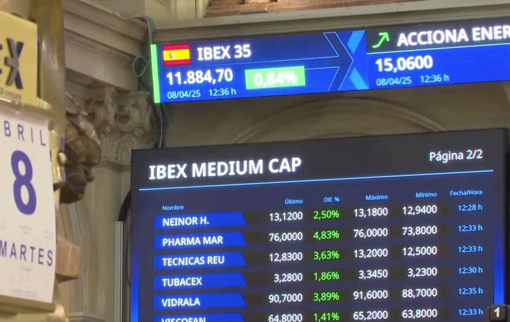 Las Bolsas europeas experimentan un rebote y abren en verde tras los desplomes por los aranceles