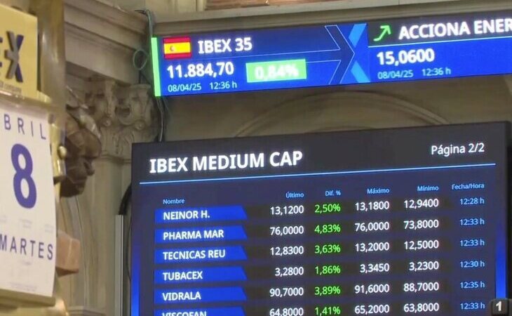 Las Bolsas europeas experimentan un rebote y abren en verde tras los desplomes por los aranceles