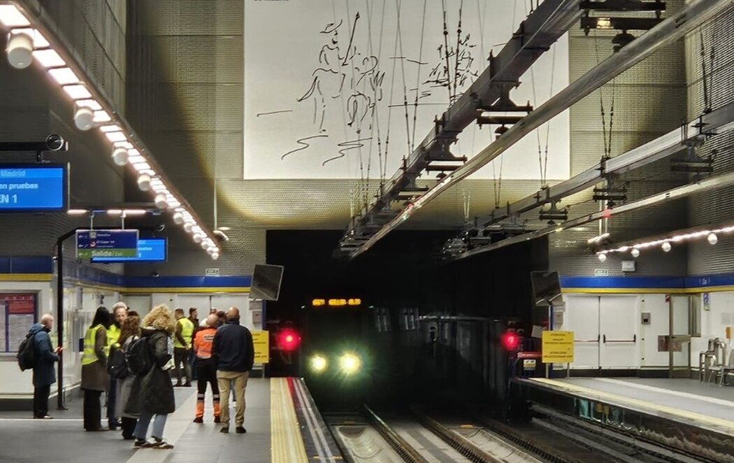 Metro de Madrid inaugura su primera ampliación en una década