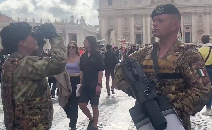 Roma, completamente blindada ante el funeral del Papa Francisco
