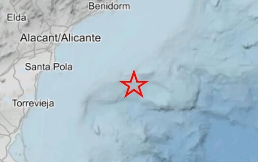 Registran tres terremotos y varias réplicas frente a la costa de Alicante