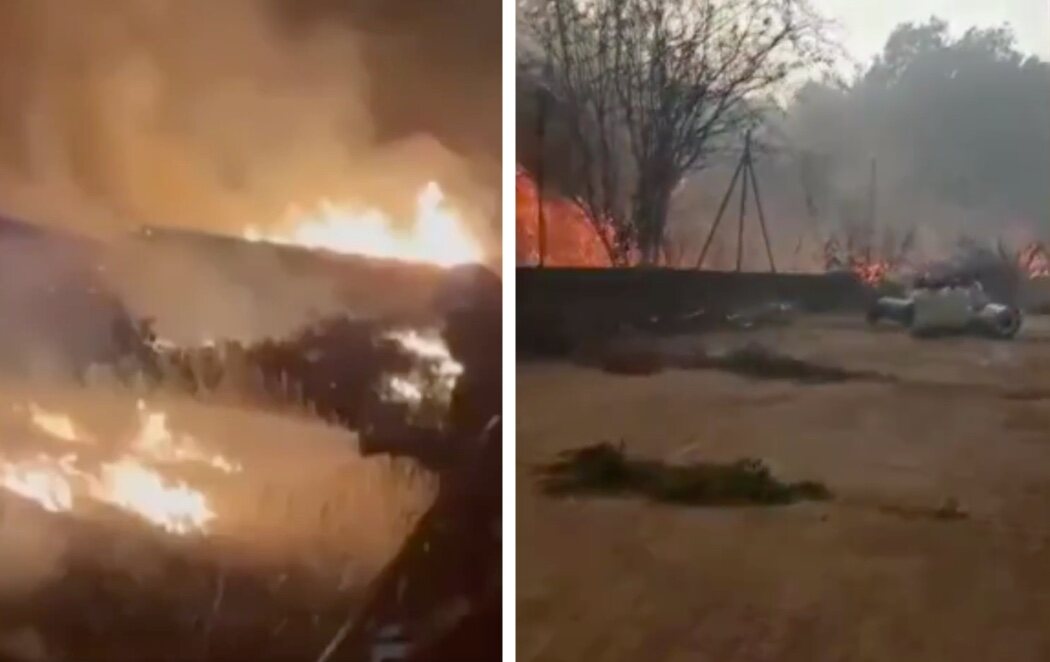 El incendio que afecta al paraje natural de Las Médulas obliga al desalojo de 800 vecinos