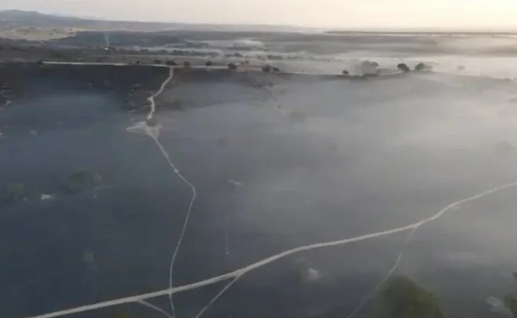 Perimetrado el incendio de Tres Cantos (Madrid): un fallecido y cientos de evacuados